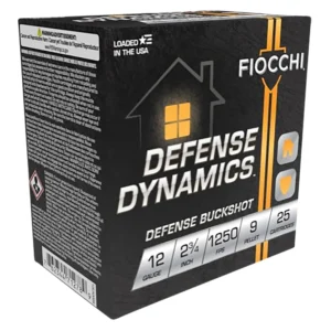 FIO 12EX9P    HOME DEFENSE 9P BUCK 12GA 1BK  25/10